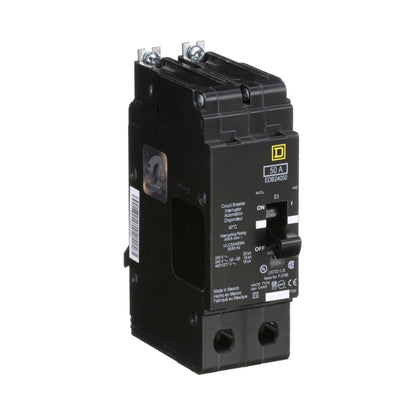 Square D EDB24050 Circuit Breaker | 480Y/277V 50A 2P 18kA@480V Bolt-on EDB Series
