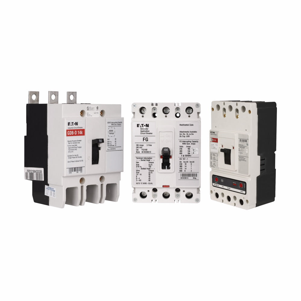 EDB3100L - Westinghouse, Eaton, Cutler Hammer Feed-Thru 240V 100A 3 pole circuit breaker 22kA@240V - Essential Electric Supply