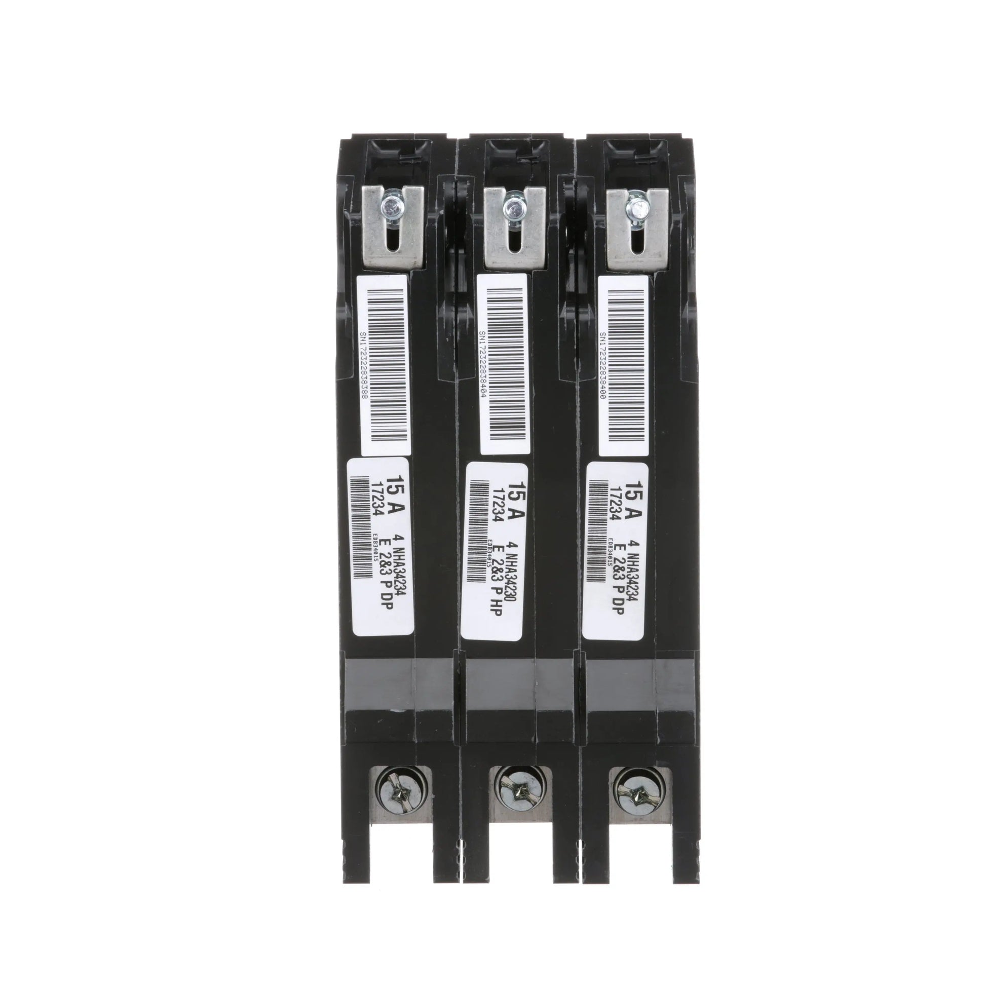 Square D EDB34015 Circuit Breaker | 480Y/277V 15A 3P 18kA@480V Bolt-On EDB Series Square D