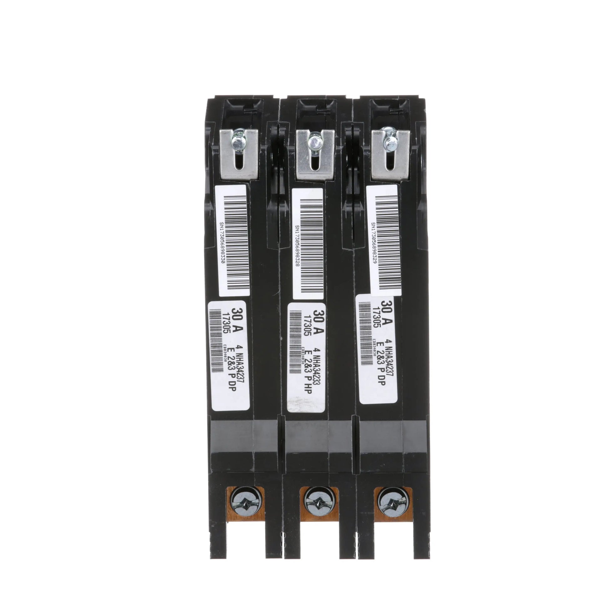 Square D EDB34030 Circuit Breaker | 480Y/277V 30A 3P 18kA@480V Bolt-on EDB Series Square D