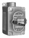 Appleton EDS175F2 Automation Switch 1-Gang Dead End 120-277 VAC 20A 2-Pole Explosionproof Dust-Ignitionproof EDS