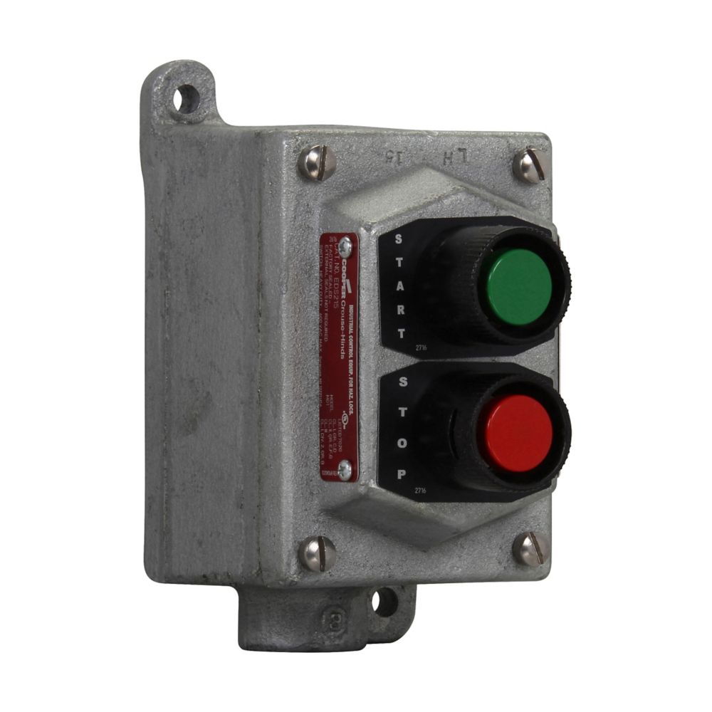 Crouse-Hinds EDS215 Pushbuttons | 600 VAC 2 Pushbuttons