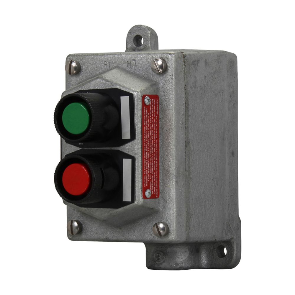 Crouse-Hinds EDS215 Pushbuttons | 600 VAC 2 Pushbuttons