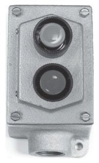 Crouse-Hinds EDS215 Pushbuttons | 600 VAC 2 Pushbuttons