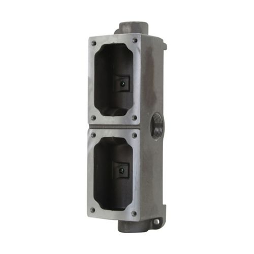 Crouse-Hinds EDSCM32 Modular Control Device Body Two-Gang Tandem Copper-Free Aluminum NEMA 3/7BCD/9EFG Rated
