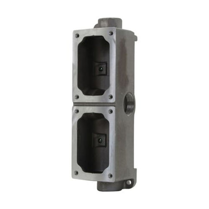 Crouse-Hinds EDSCM32 Modular Control Device Body Two-Gang Tandem Copper-Free Aluminum NEMA 3/7BCD/9EFG Rated