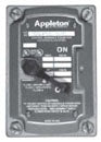 Appleton EDSF12 Control Stations | 120/277V AC 20A