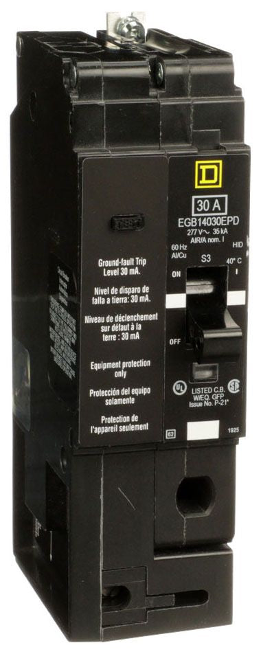 EGB14030EPD - Schneider Electric/ Square D Bolt-On 30 Amp 1 Pole Circuit Breaker - Essential Electric Supply