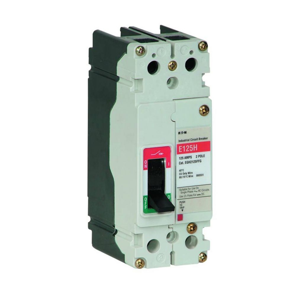 Cutler Hammer EGB2030FFG Circuit Breaker | 480V 30A 2P 18kA@480V Feed-Thru Series G