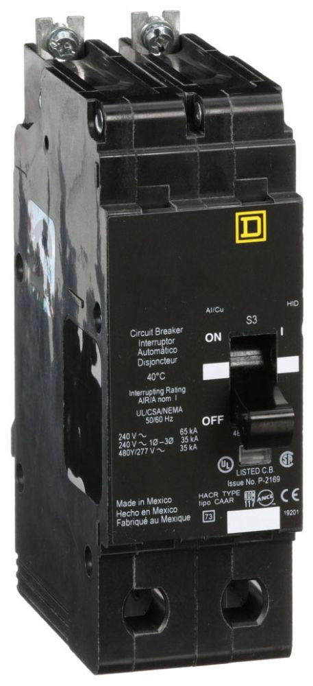 EGB24045 - Schneider Electric/ Square D Bolt-On 45 Amp 2 Pole Circuit Breaker - Essential Electric Supply
