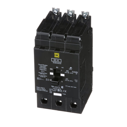 Square D EGB34030 Circuit Breaker | 480V 30A 3P 35kA@480V Bolt-On EGB Series