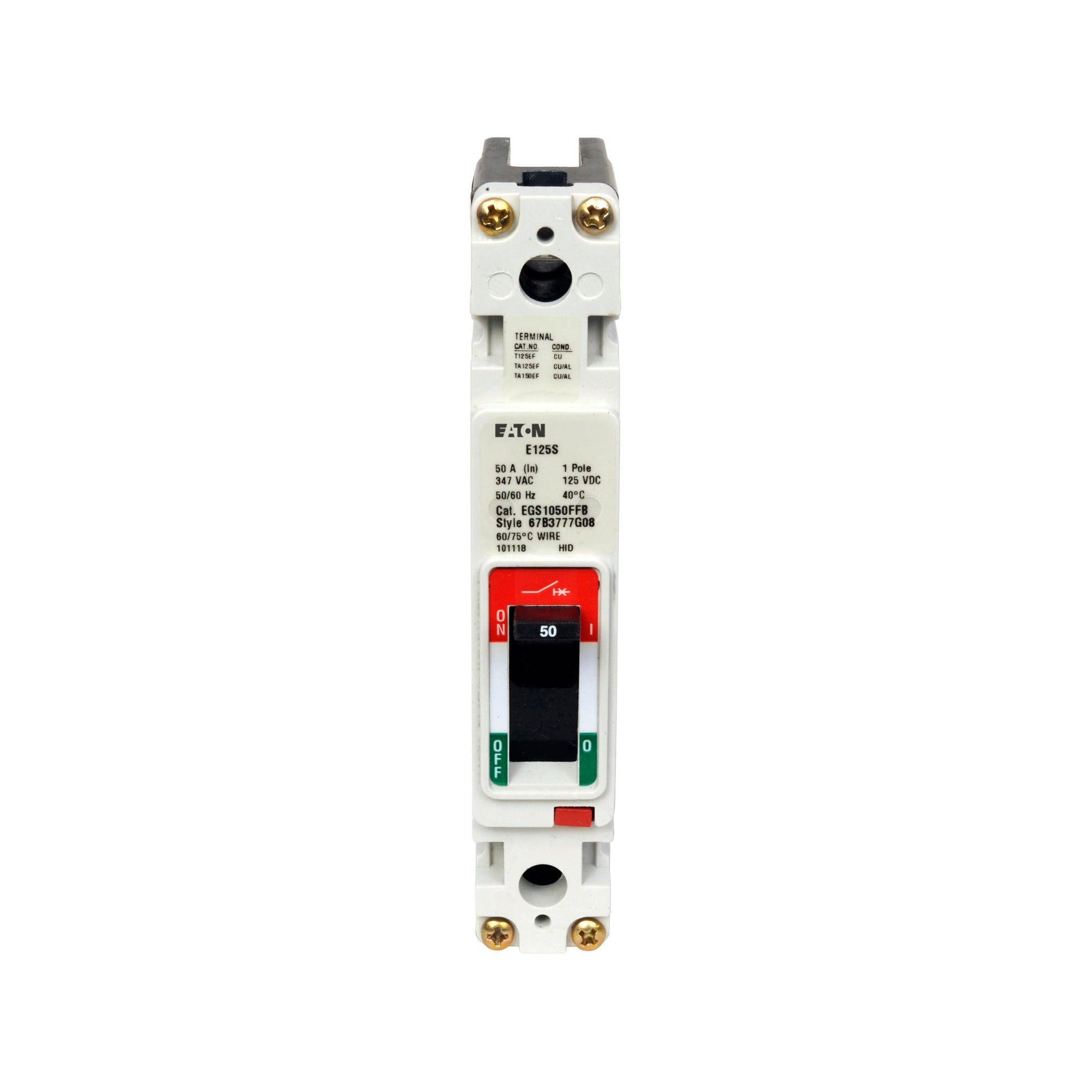 EGH1020FFB Cutler Hammer Molded Case Circuit Breaker Series G 20A 240V - Essential Electric Supply