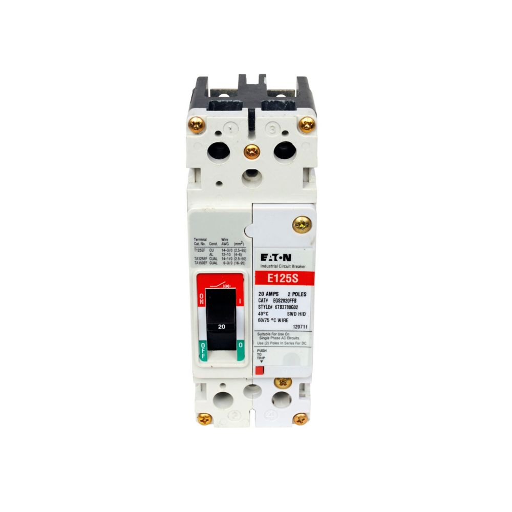 Cutler Hammer EGS2070FFB Circuit Breaker | Series G EGS 600V 70A
