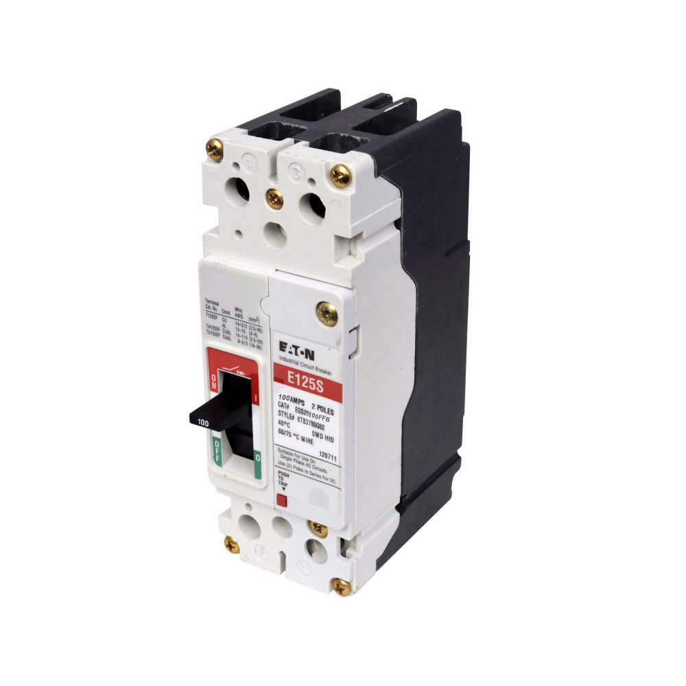 Cutler Hammer EGS2100FFB Circuit Breaker | Series G EGS 600V 100A
