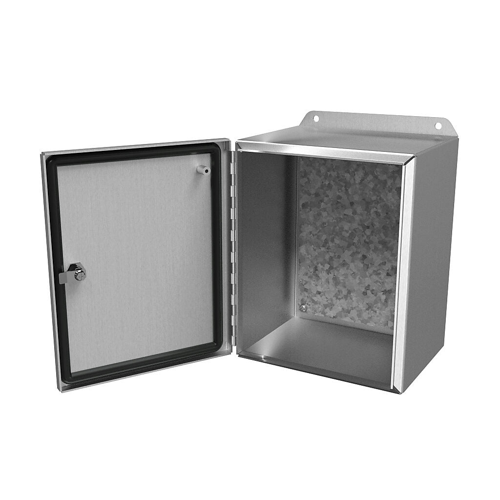 Hammond EJ1086AL Circuit Breaker Enclosure | UL 508A Type 3R 4 4X 12 13 CSA NEMA Type 3R 4 4X 12 13 IEC 60529 IP66