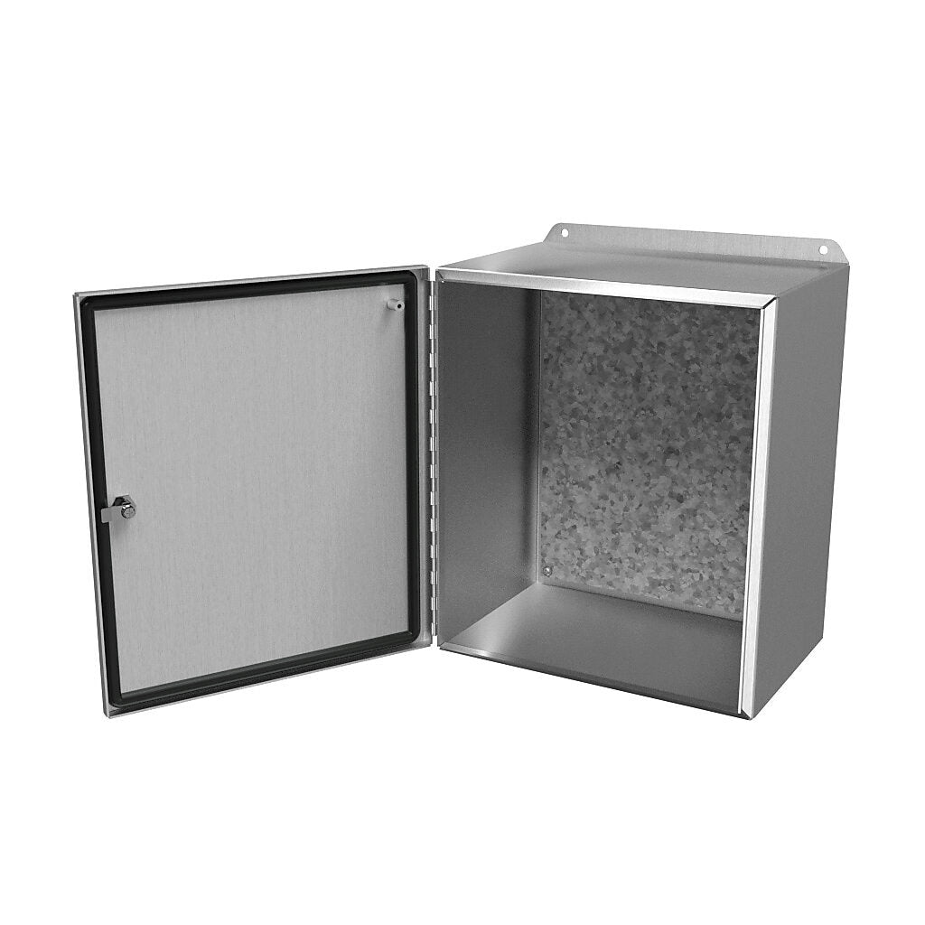 Hammond EJ14128AL Circuit Breaker Enclosure | UL 508A Type 3R 4 4X 12 13 CSA Type 3R 4 4X 12 13 NEMA Type 3R 4 4X 12 13 IEC 60529 IP66