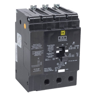 EJB34060SA - Square D Bolt-On 480V 60A 3 pole circuit breaker 65kA@480V - Essential Electric Supply