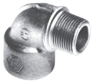 Crouse-Hinds EL396SA Conduit Fitting 1-Inch 90Â° Copper-Free Aluminum EL Series