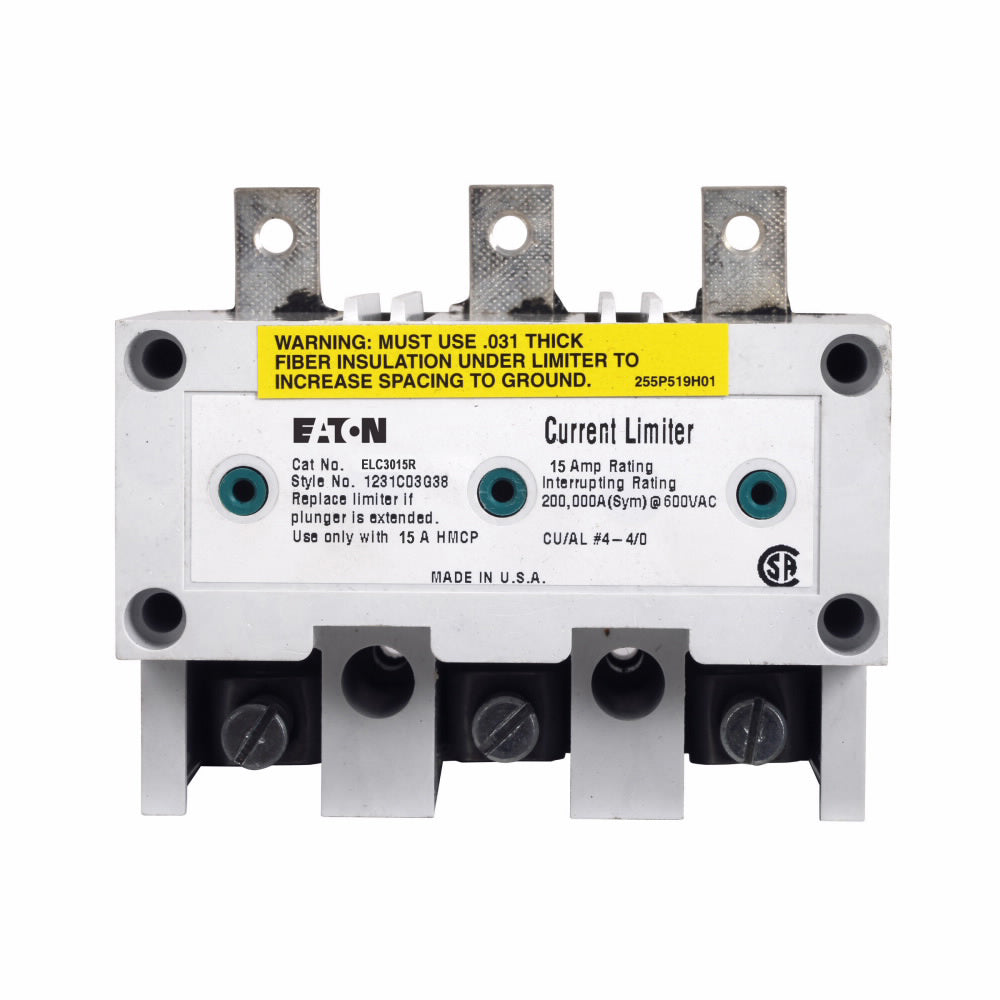 Cutler Hammer ELC3015R Circuit Breaker | Series C Terminal Accessories