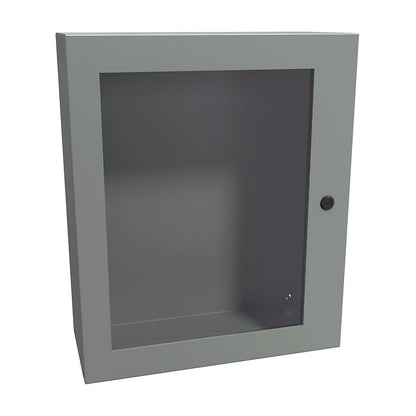 Hammond EN4SD24208WGY Circuit Breaker Enclosure | UL 508A Type 3R 4 12 CSA Type 3R 4 12 NEMA 3R 4 12 IEC 60529 IP66
