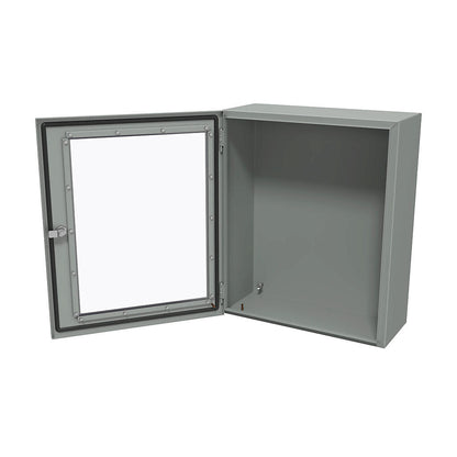 Hammond EN4SD24208WGY Circuit Breaker Enclosure | UL 508A Type 3R 4 12 CSA Type 3R 4 12 NEMA 3R 4 12 IEC 60529 IP66