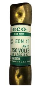 Federal Pacific EON10 Fuse | 250V 10A 1 Barrel Eco