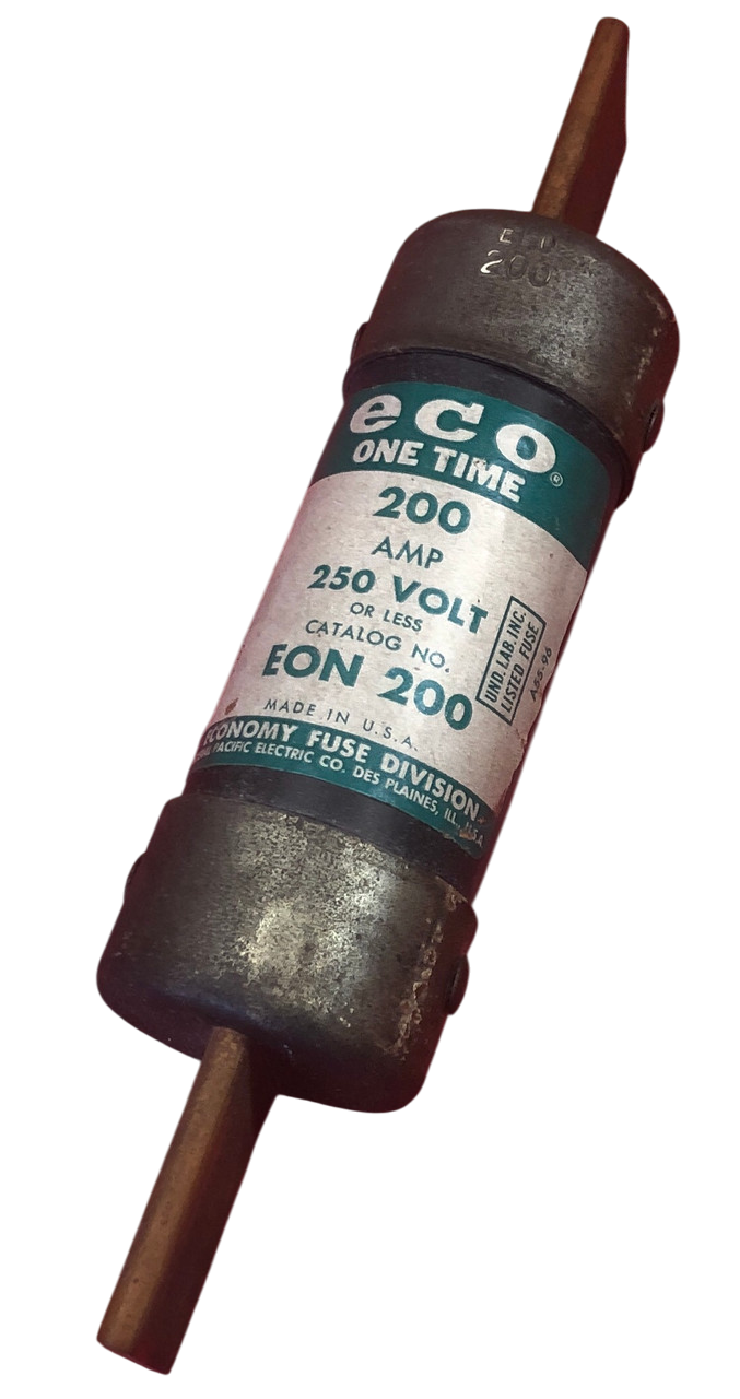Federal Pacific EON200 Fuse | 250V 200A Plug-In 1 Barrel Eco EON