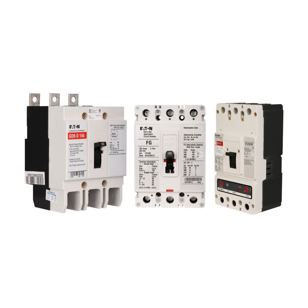 Eaton GB2090 Circuit Breaker | 240V 90A 2P 65kA@240V Feed-Thru Series C