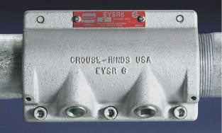 Crouse-Hinds EYSR4 Conduit Fittings | 1-1/4" Feraloy Iron Alloy Series