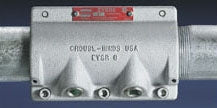 Crouse-Hinds EYSR5 Retrofit Sealing Fitting Explosion-Proof Feraloy Iron Alloy 1-1/2" EYSR5