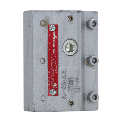 Eaton EYSR7 Retrofit Sealing Fitting Hazardous Locations Feraloy Iron Alloy 2-1/2" Conduit Crouse-Hinds Series