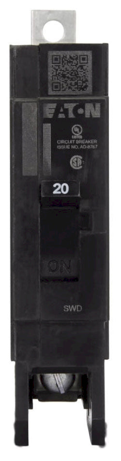 HGHB1020 - Eaton/ Cutler Hammer/ Westinghouse Feed-Thru 20 Amp 1 Pole Circuit Breaker - Essential Electric Supply