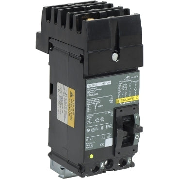 FA24020AB1021 - Square D I-Line Style Plug-In 480V 20A 2 pole circuit breaker 18kA@480V - Essential Electric Supply