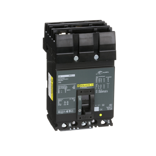 FA34060CBA Square D Molded Case Circuit Breaker I-Line 60A 480V - Essential Electric Supply