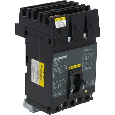 FAB36035 - Schneider Electric I-Line Style Bolt-On 600V 35A 3 pole circuit breaker 25kA@480V - Essential Electric Supply