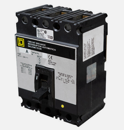 FAF34045 - Square D Bolt-On 480V 45A 3 pole circuit breaker 18kA@480V - Essential Electric Supply