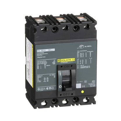 Square D FAL34030 Circuit Breaker | 480V 30A 3P 18kA@480V Feed-Thru FAL Series