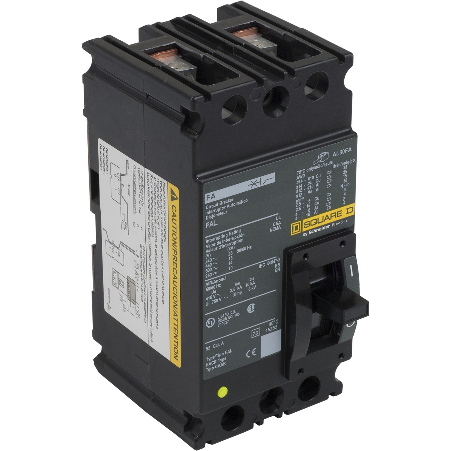 FAP24070V Square D Molded Case Circuit Breaker FAP Series 70A 480V - Essential Electric Supply