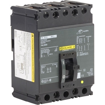 FAL32015G - Square D Feed-Thru 240V 15A 3 pole circuit breaker 10kA@240V - Essential Electric Supply