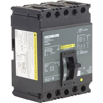 Square D FAL32030 Circuit Breaker | 240V 30A 3P 10kA@240V Feed-Thru FAL Series