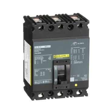 FAL34035G - Square D Feed-Thru 480V 35A 3 pole circuit breaker 18kA@480V - Essential Electric Supply