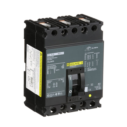 Square D FAL34070 Circuit Breaker | FAL Series FAL 480V 70A