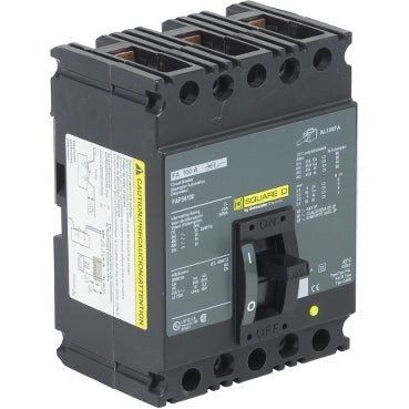 FAP3610018M - Square D Bolt-On 600V 100A 3 pole circuit breaker 18kA@480V - Essential Electric Supply