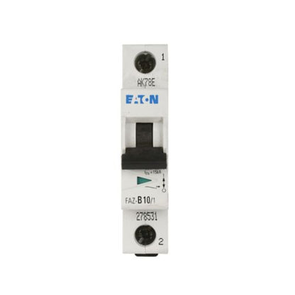 Eaton FAZ-S4/1 Circuit Breaker | 480V 4A 1P 10kA@277/480V Feed-Thru