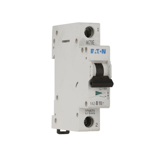 Eaton FAZ-K0.5/1 Circuit Breaker | 480V 0.5A 1P 10kA@277/480V Feed-Thru FAZ Series