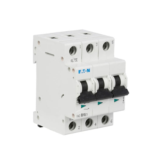 Eaton FAZ-D30/3-RT Circuit Breaker | 480V 30A 3P 10kA@277/480V Feed-Thru FAZ Series