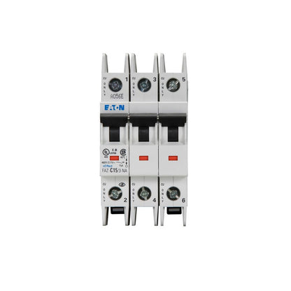 Eaton FAZ-C15/3-NA Circuit Breaker | FAZ Series FAZ-NA 5V 15A