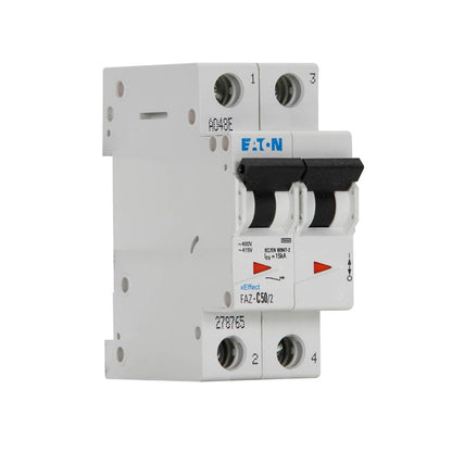 Eaton FAZ-C50/2 Circuit Breaker | FAZ Series FAZ 2V 50A