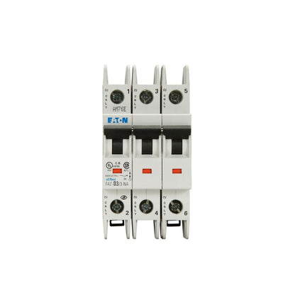 Eaton FAZ-D3/3-NA Circuit Breaker | 480V 3A 3P 10kA@277/480V Feed-Thru FAZ Series