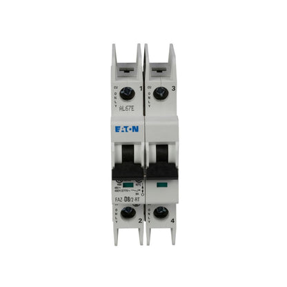 Eaton FAZ-D6/2 Circuit Breaker | 1V 6A 2P 10kA@277/480V Feed-Thru FAZ Series